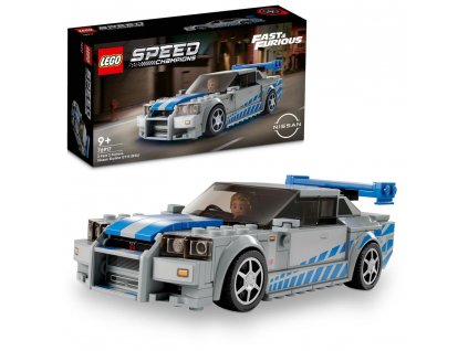24966 lego speed champions 76917 2 fast 2 furious nissan skyline gt r r34