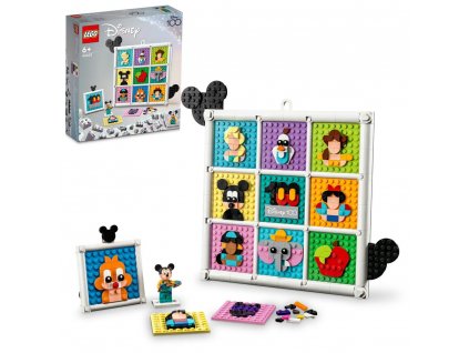 25618 lego disney 43221 100 let oblibenych animovanych postav disney