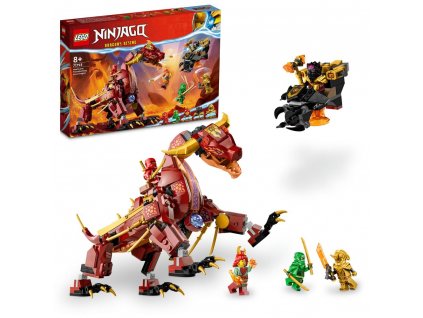 LEGO® NINJAGO® 71793 Heatwave a jeho transformační lávový drak