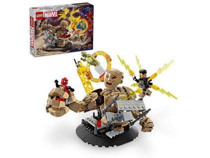 26835 lego marvel 76280 spider man vs sandman posledni bitva
