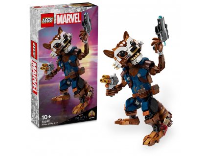 26832 lego marvel 76282 rocket a maly groot