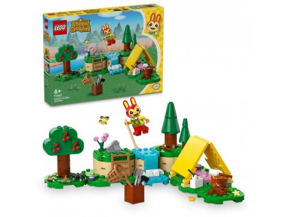 27027 lego animal crossing 77047 bunnie a aktivity v prirode