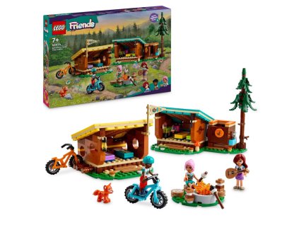 27386 6 lego friends 42624 utulne chatky na dobrodruznem tabore