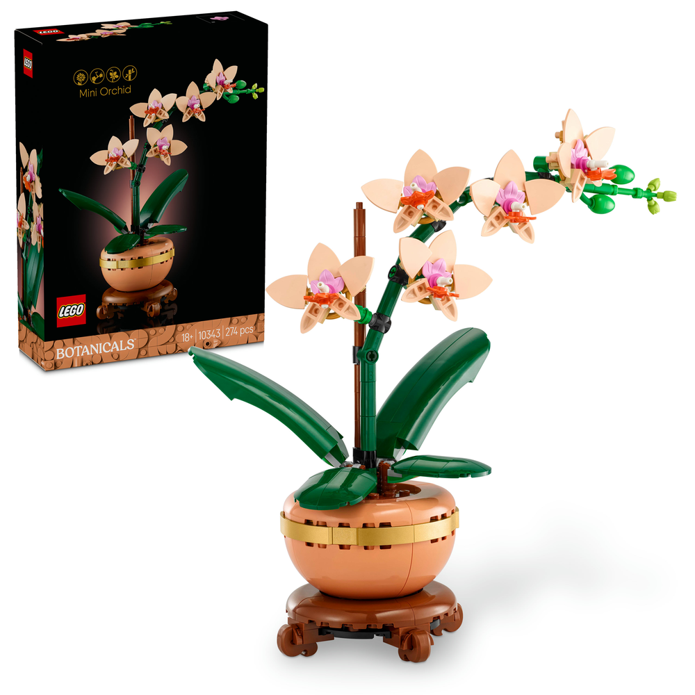 E-shop LEGO LEGO® Botanicals 10343 Miniaturní orchidej
