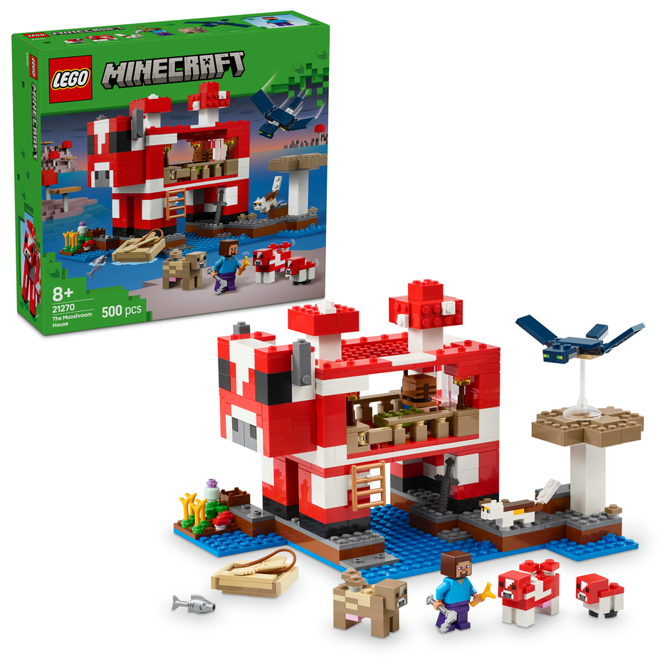 E-shop LEGO LEGO® Minecraft® 21270 Krávomůrčí domek