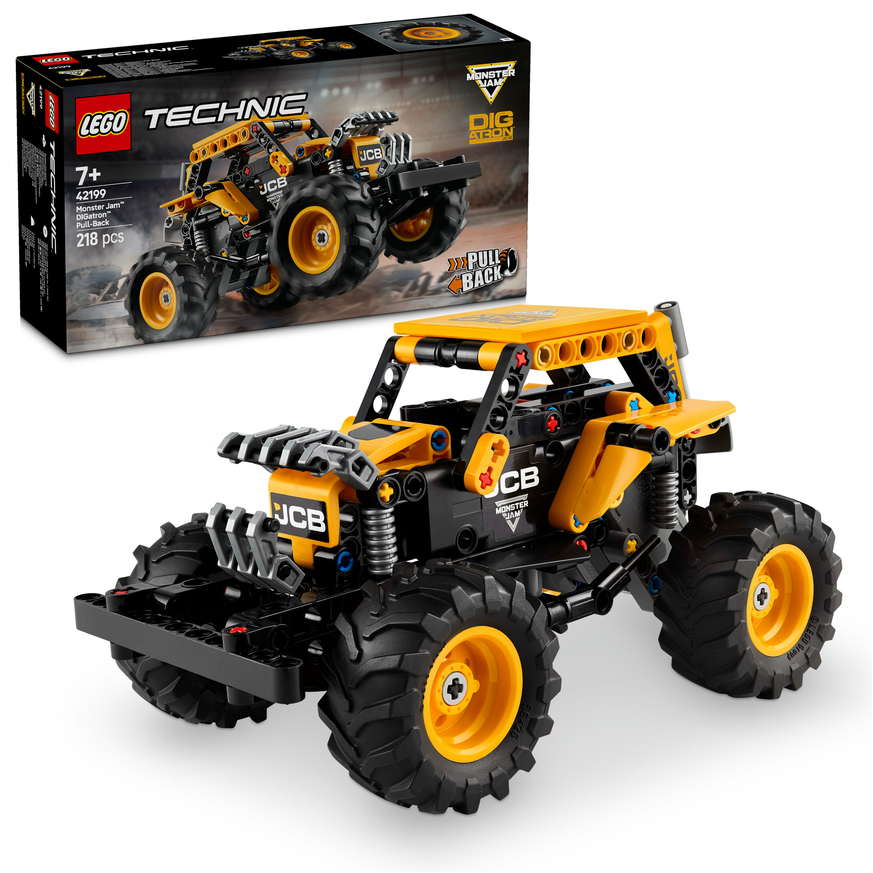 E-shop LEGO LEGO® Technic 42199 Monster Jam™ DIGatron™ s natahovacím motorem