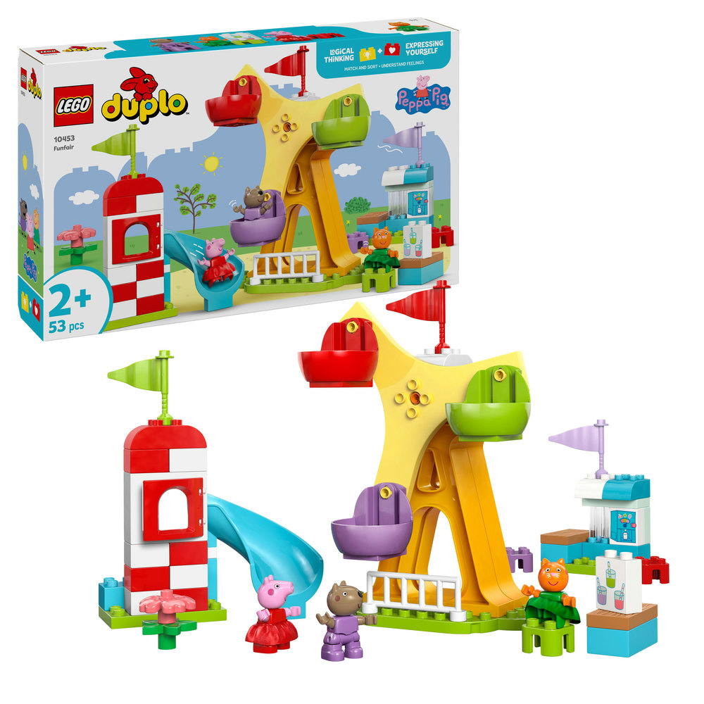 E-shop LEGO LEGO® DUPLO Peppa Pig 10453 Zábavní park