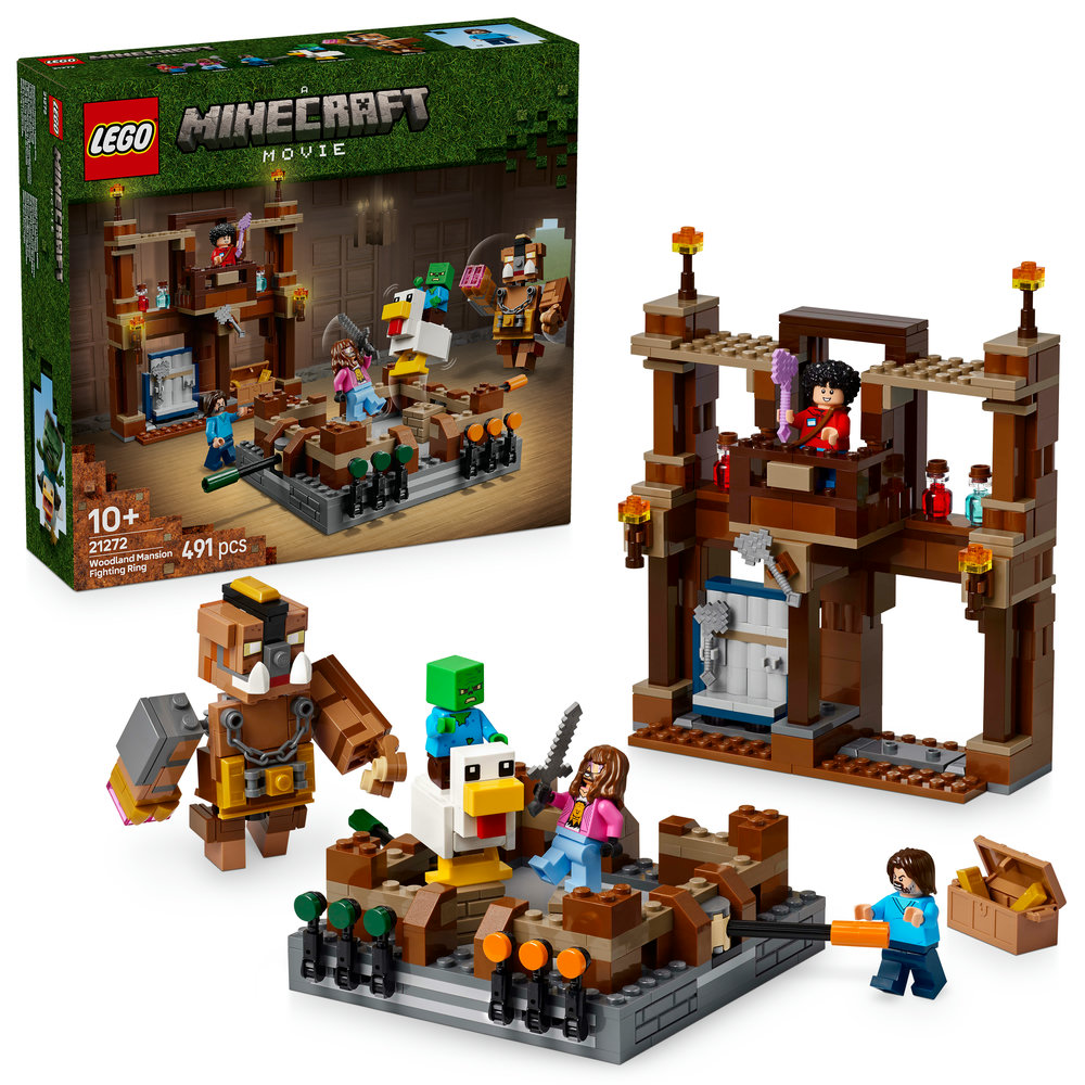 E-shop LEGO LEGO® Minecraft 21272 Bojový ring v Lesním sídle