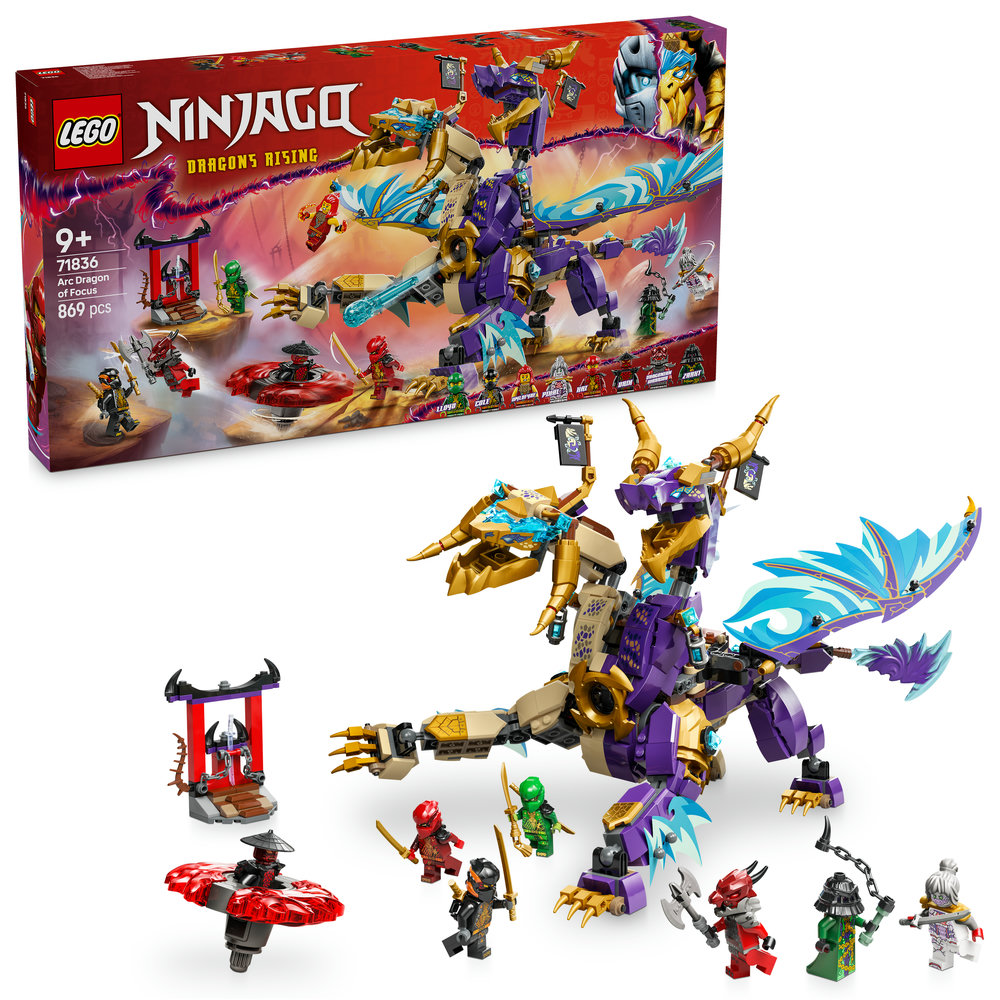 E-shop LEGO LEGO® NINJAGO® 71836 Drak soustředění Arc