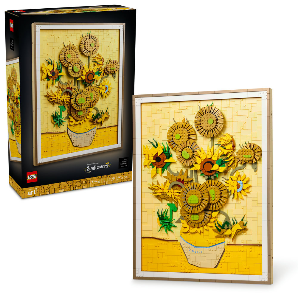 E-shop LEGO LEGO® Art 31215 Vincent van Gogh – Slunečnice