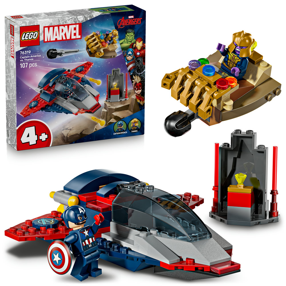 E-shop LEGO LEGO® | Marvel 76319 Kapitán Amerika vs. Thanos