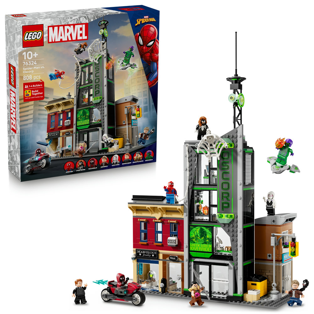 E-shop LEGO LEGO® | Marvel 76324 Spider-Man vs. Oscorp