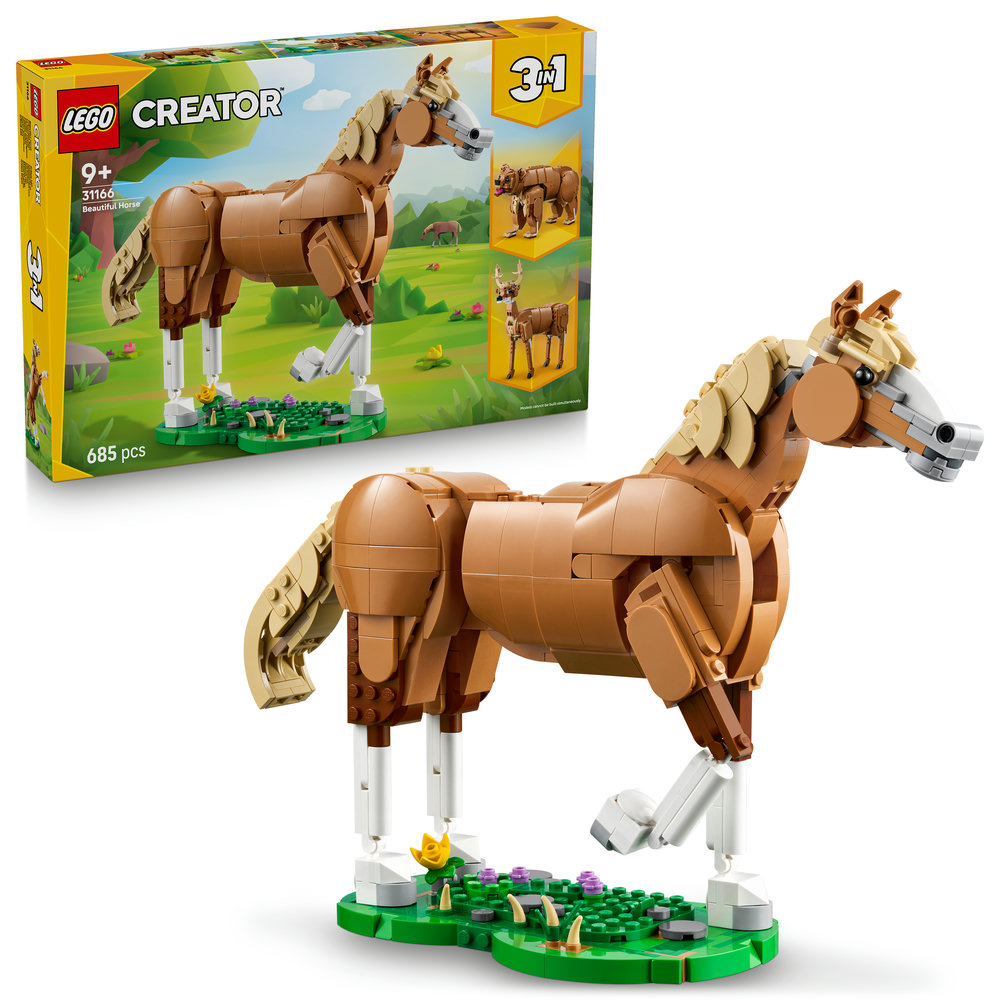 E-shop LEGO LEGO® Creator 3v1 31166 Krásný kůň