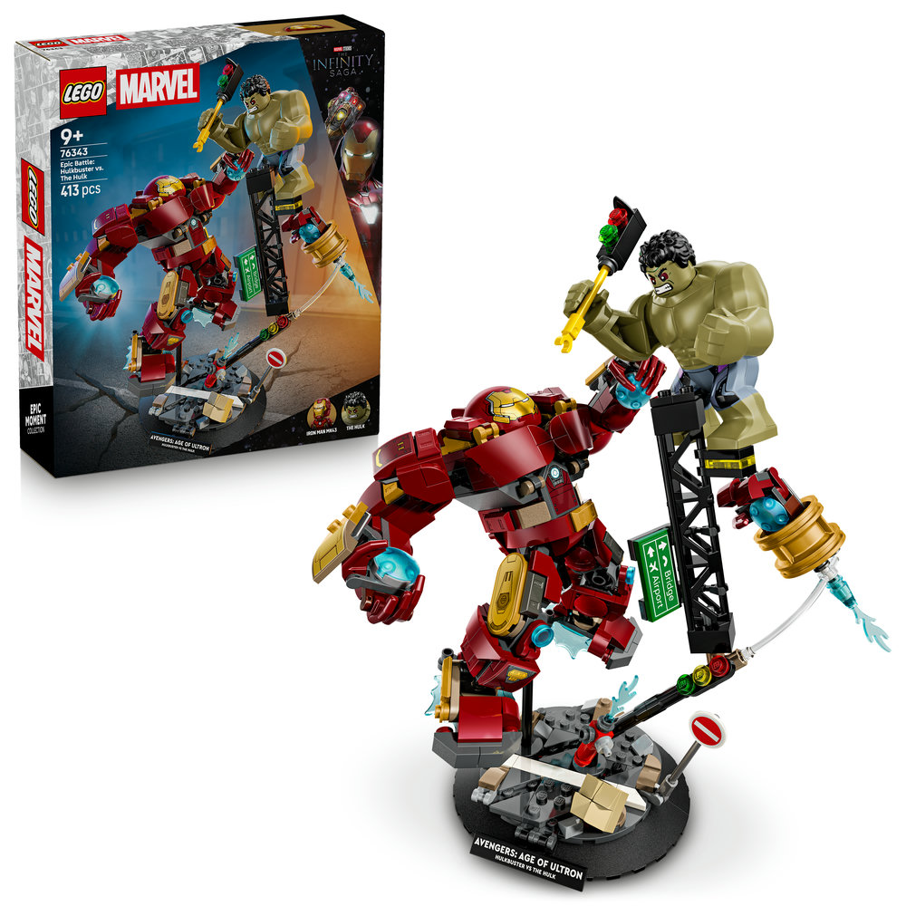 E-shop LEGO LEGO® | Marvel 76343 Epický souboj: Hulkbuster vs. Hulk