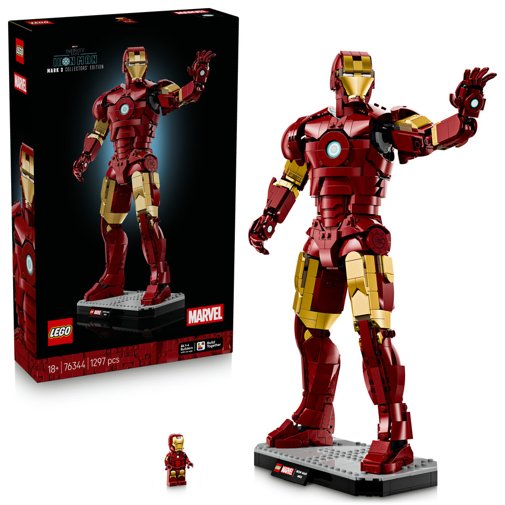 E-shop LEGO LEGO® | Marvel 76344 Iron Man Mark 3: sběratelská edice