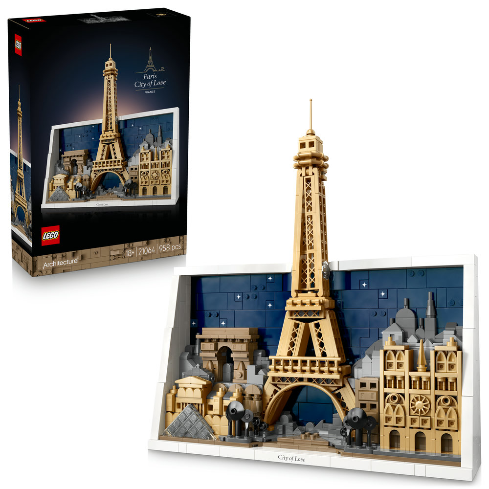 E-shop LEGO LEGO® Architecture 21064 Paříž – město lásky