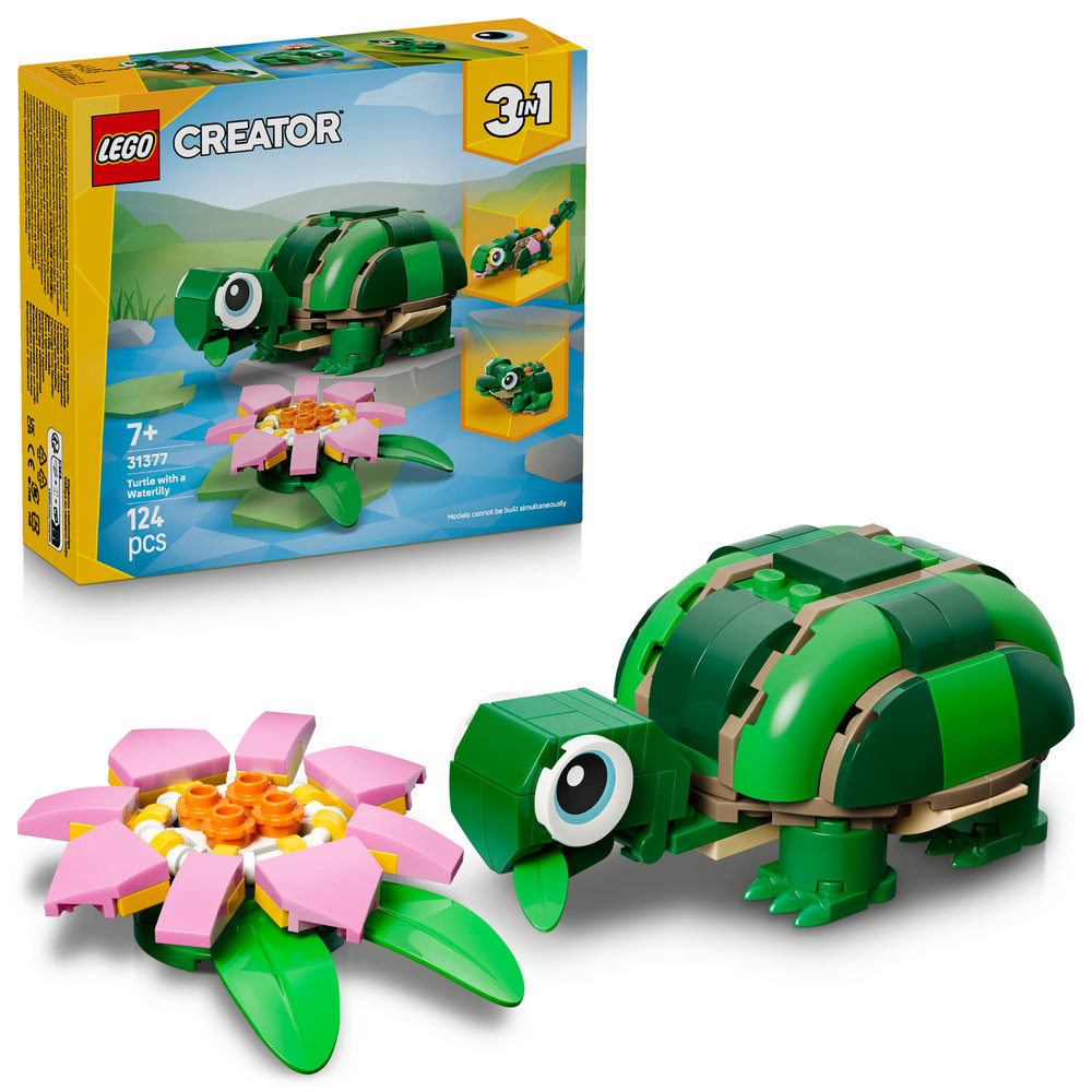 E-shop LEGO LEGO® Creator 31377 Želva s leknínem