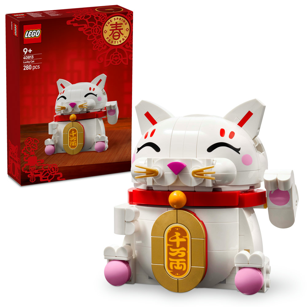E-shop LEGO LEGO® Iconic 40813 Kočka pro štěstí