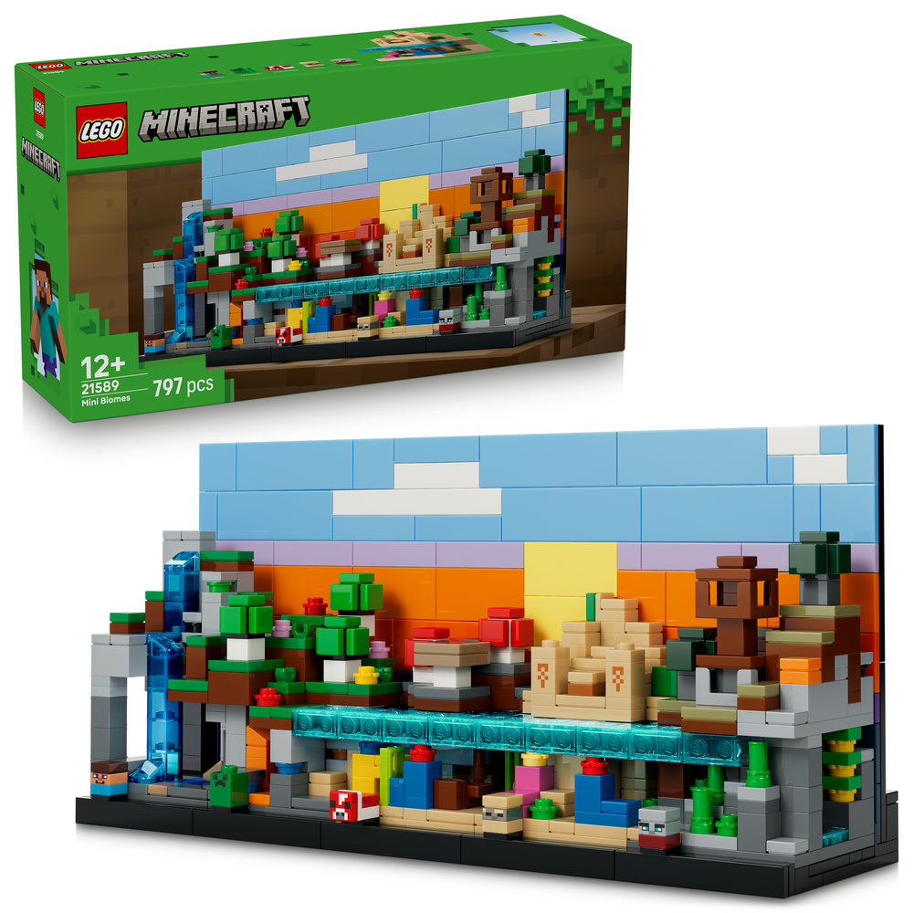 E-shop LEGO LEGO® Minecraft® 21589 Mini biomy