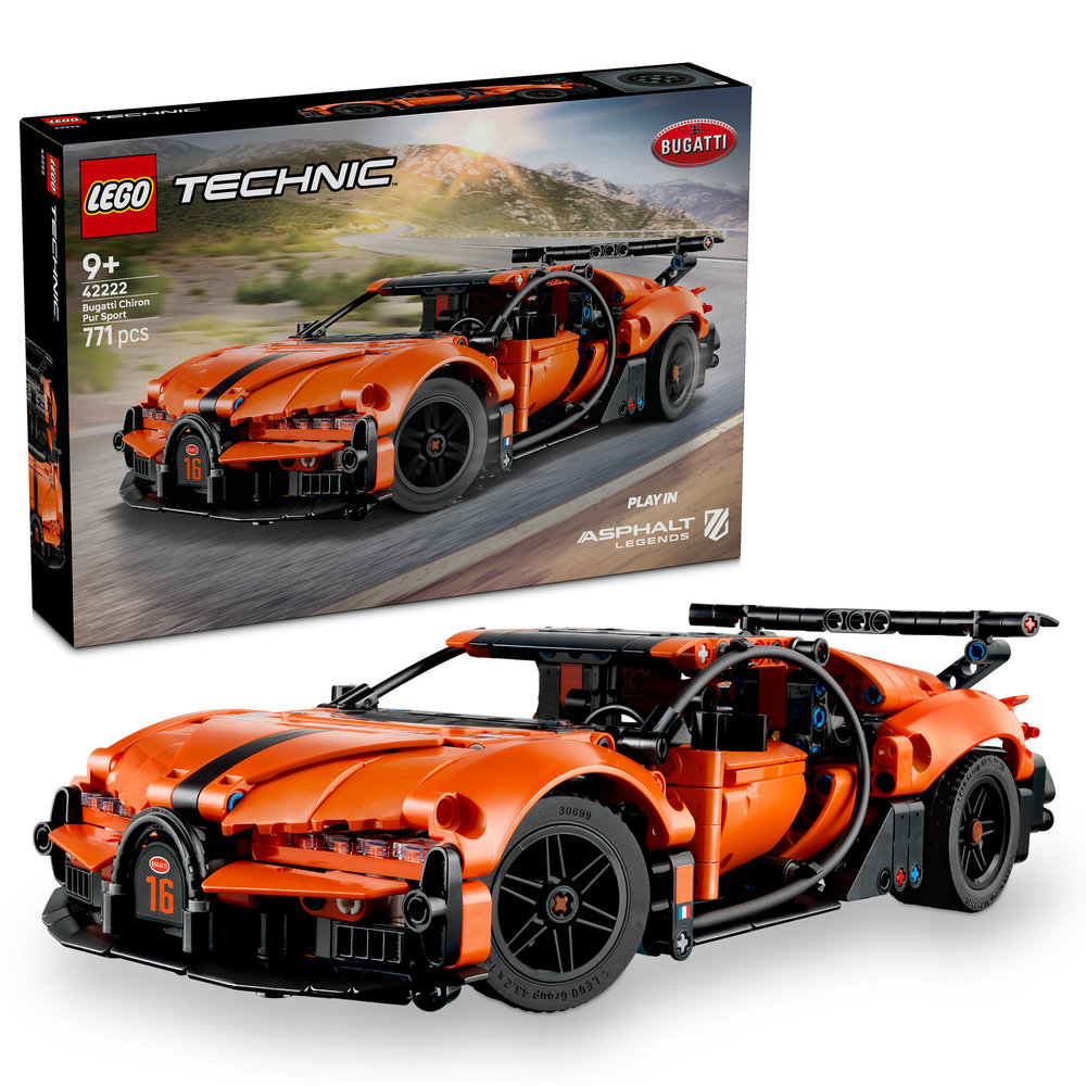 E-shop LEGO LEGO® Technic 42222 Hyperauto Bugatti Chiron Pur Sport