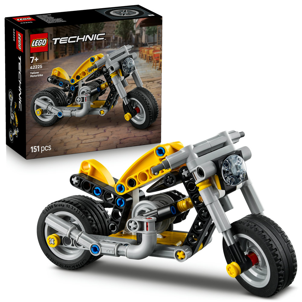 E-shop LEGO LEGO® Technic 42225 Žlutá motorka