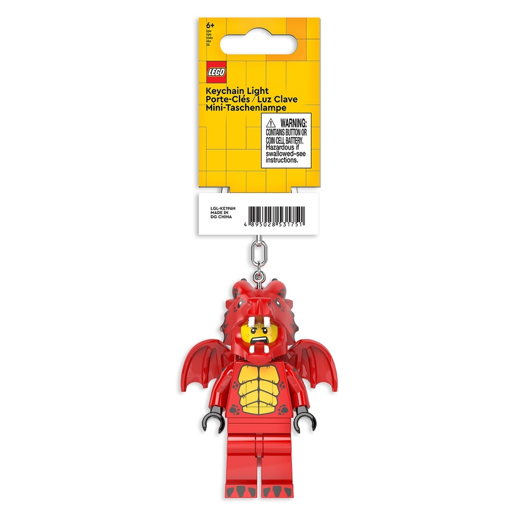 E-shop Smartlife LEGO Minifigures Červený drak svítící figurka (HT)