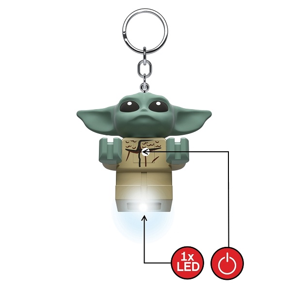 E-shop Smartlife LEGO Star Wars Baby Yoda svítící figurka (HT)