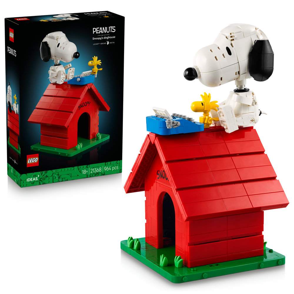 E-shop LEGO LEGO® Ideas 21368 Peanuts: Snoopyho bouda