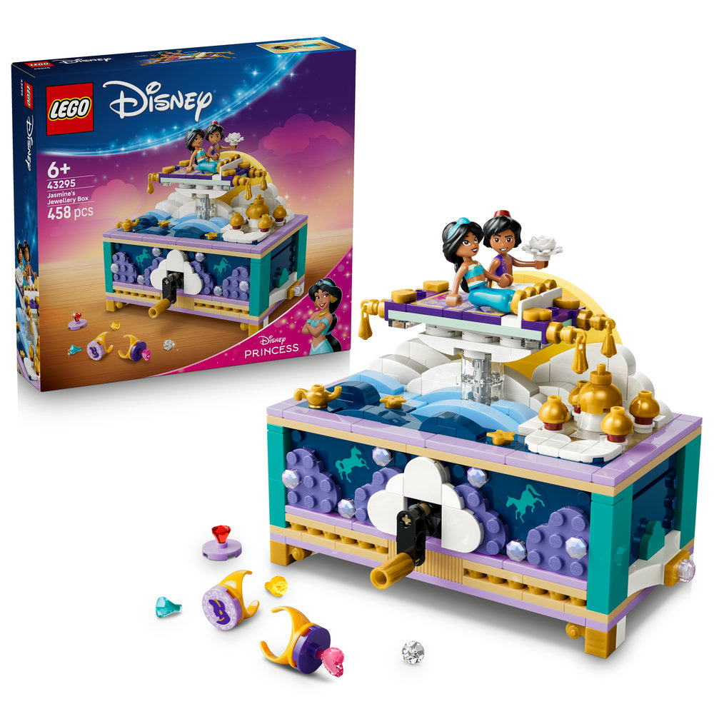 E-shop LEGO LEGO® │ Disney 43295 Jasmínina šperkovnice