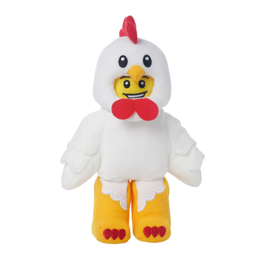 E-shop LEGO® plyšák Chlapík v převleku slepičky