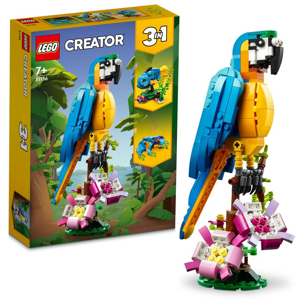 E-shop LEGO LEGO® Creator 3 v 1 31136 Exotický papoušek