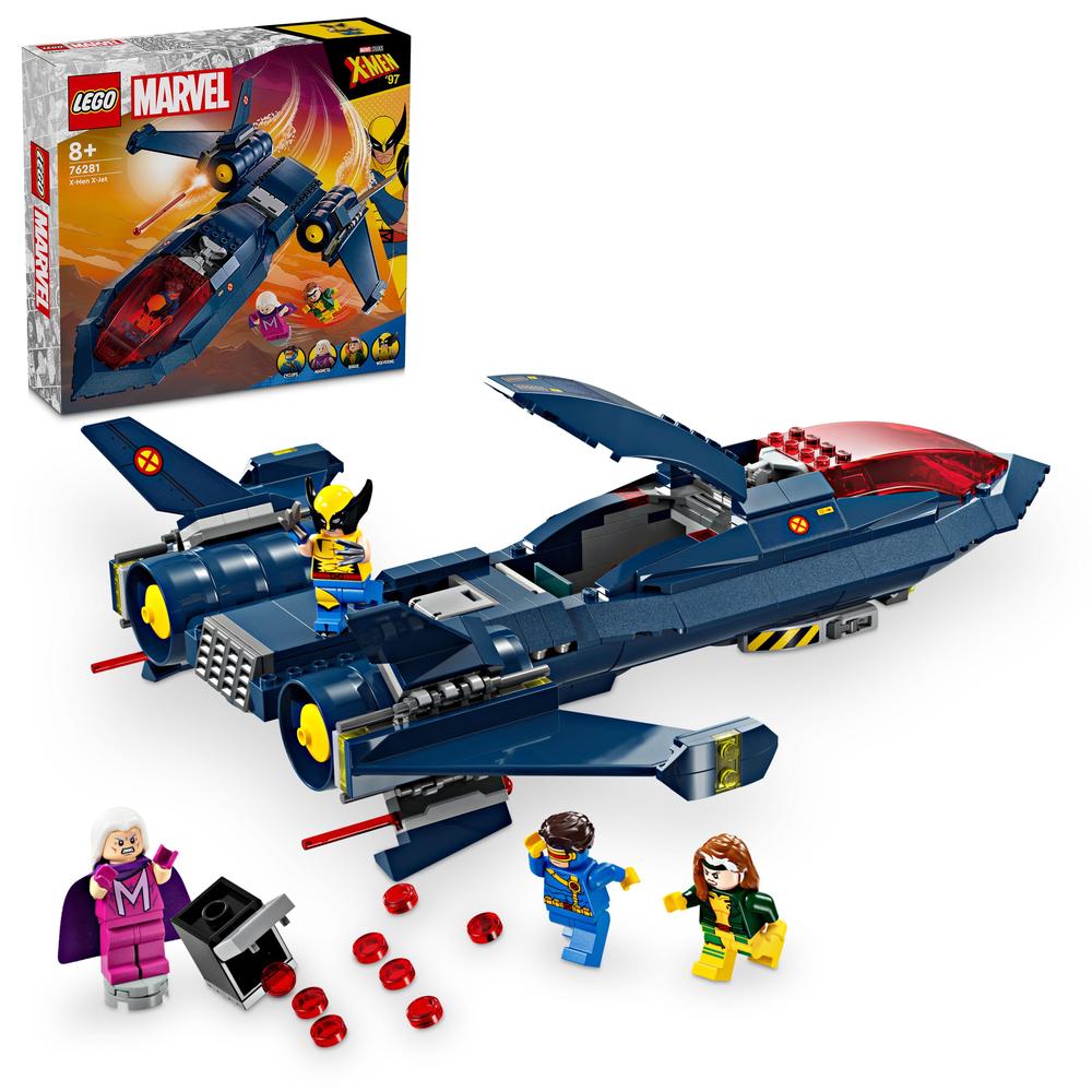 E-shop LEGO LEGO® Marvel 76281 Tryskáč X-Men X-Jet