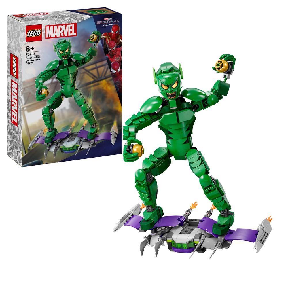 E-shop LEGO LEGO® Marvel 76284 Sestavitelná figurka: Zelený Goblin