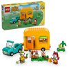 28411 lego animal crossing 77054 leif karavan a zahradnictvi