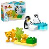 28033 lego duplo 10442 rodinky divokych zvirat tucnaci a lvi