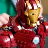 28930 4 lego marvel 76327 busta iron man mk4