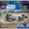 29644 8 lego star wars 75436 mandalorian a grogu a spidrova motorka