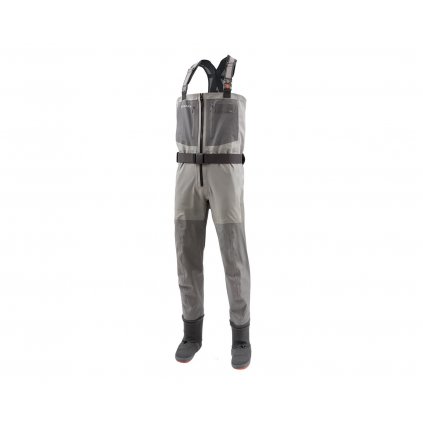 Brodící kalhoty Simms G4Z Stockingfoot (Barva Gunmetal, Materiál GORE-TEX® Pro Shell, Velikost XXL)