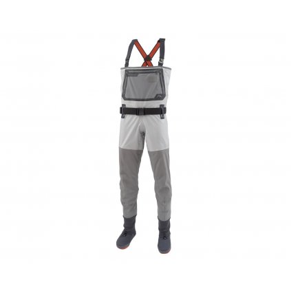 Brodící kalhoty Simms G3 Guide Stockingfoot (Barva Gunmetal, Materiál GORE-TEX® Pro Shell, Velikost XXL)
