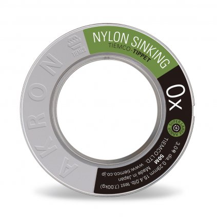 302 potapivy nylonovy vlasec tiemco sinking tippet