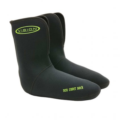 Ponožky VISION Neoprene cover sock (Barva Černá, Materiál Neopren, Velikost XXL)