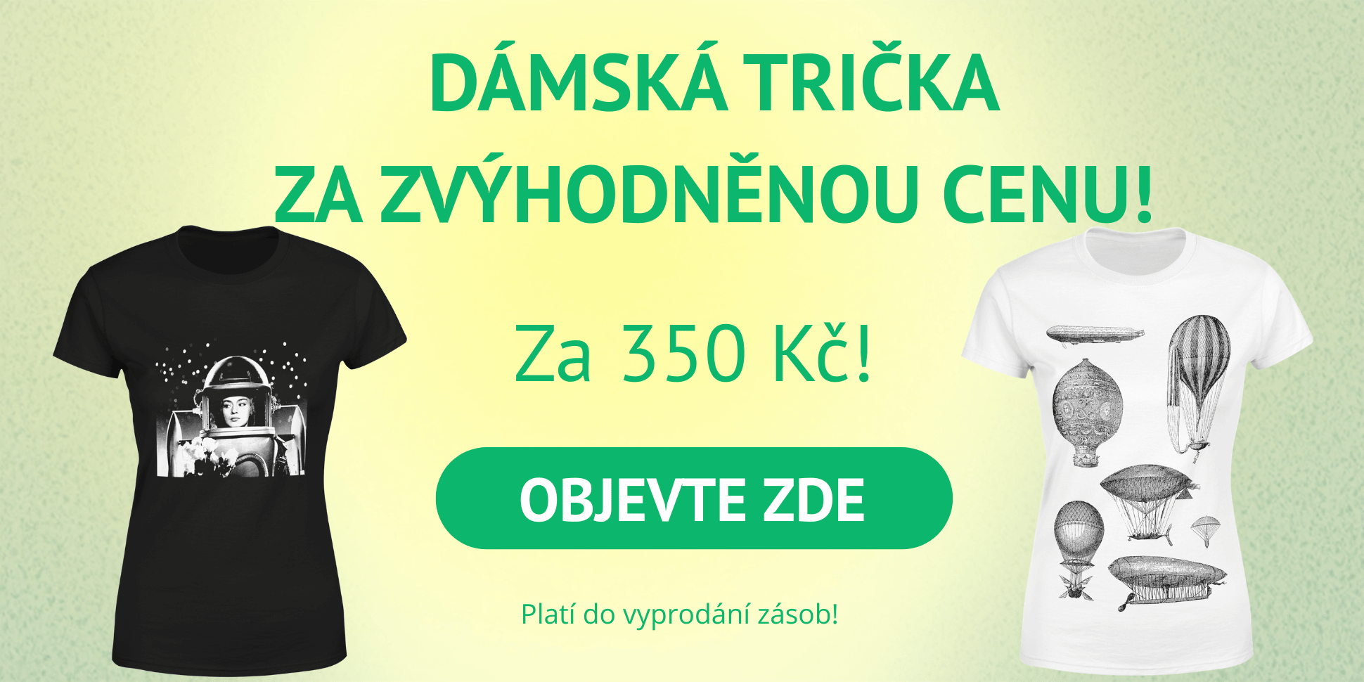 Výprodej dámských triček