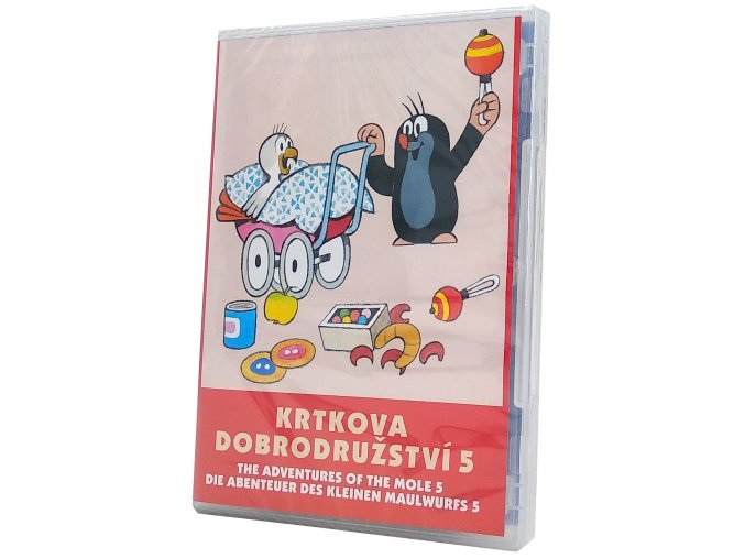 DVD Krtkova dobrodružství 5 1