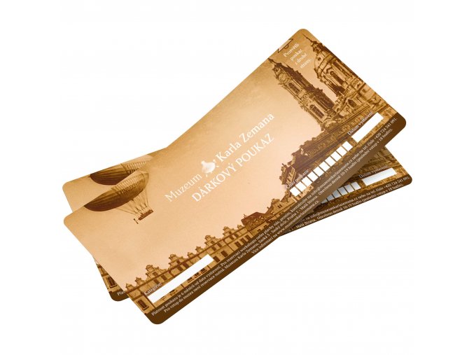 Dárkový poukaz - Workshop klasické animace