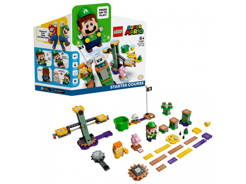 LEGO® SUPER MARIO™ 71387 Dobrodružství s Luigim – startovací set
