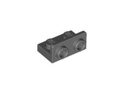 LEGO® Dílky 1x2 1/2 úhlová destička tmavě šedá (1852224)