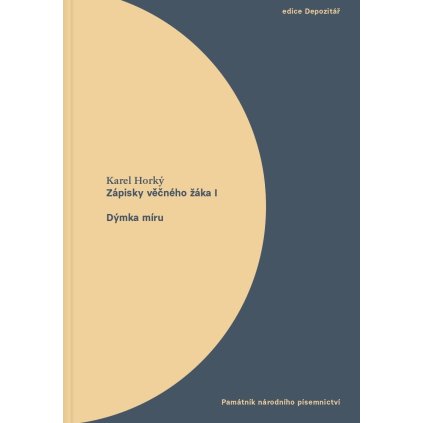KAREL HORKÝ ZÁPISKY VĚČNÉHO ŽÁKA I. DÝMKA MÍRU