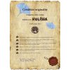 Kulisek certifikat CJ