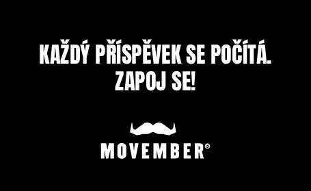 movember. zapoj se!