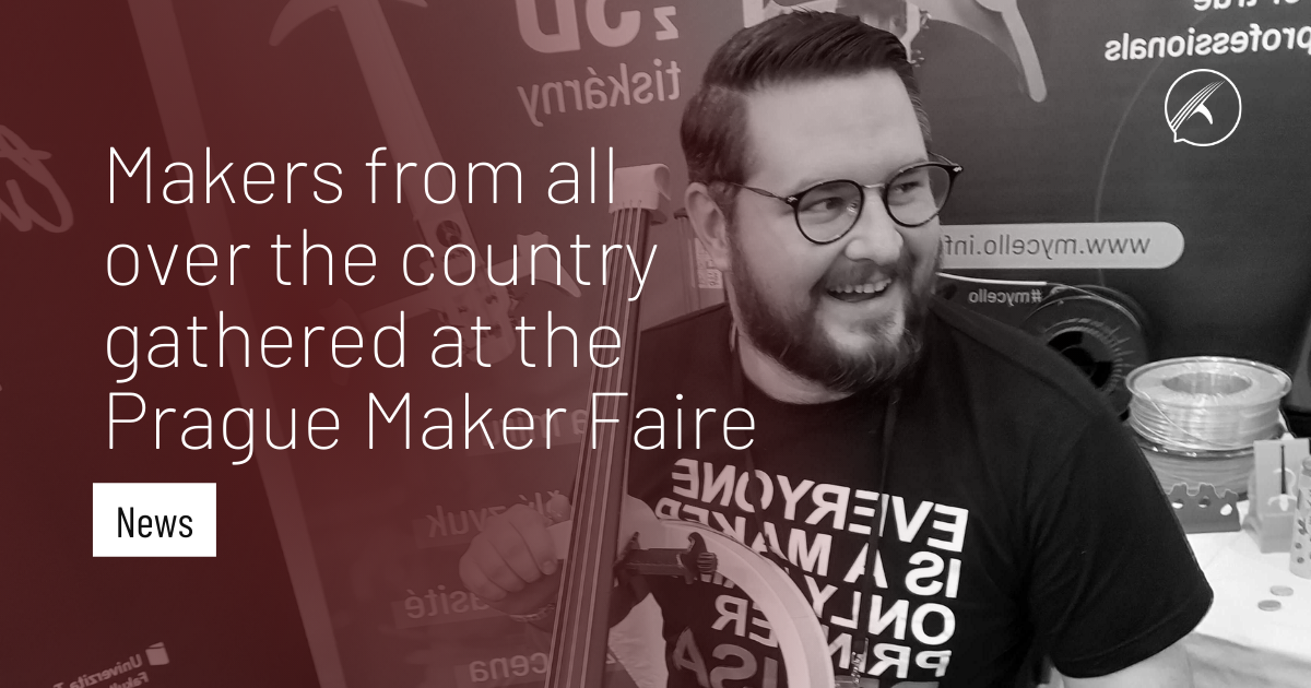 Makers from all over the country gathered at the Prague Maker Faire